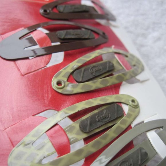 6 Goody Stay Put Slide Proof Hair Snap Clips Secure Hold Fit Black Blonde Brown - Picture 12 of 14